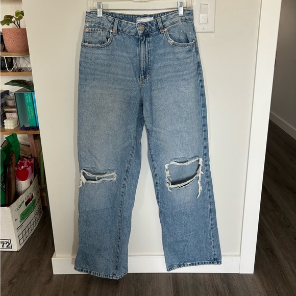 NEVER WORN Distressed Denim Jeans from Garage - Picture 1 of 6